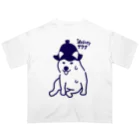 しっぽ堂のシバムサレ　サウナ オーバーサイズTシャツ