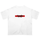 SquatterのSquatter Redline Logo Tee Oversized T-Shirt