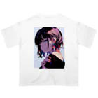 RORONOA/ろろのあのbeautiful girl オーバーサイズTシャツ