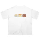 ゆきの絵です。の英国菓子 Oversized T-Shirt