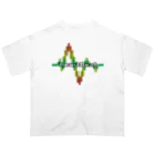 PolarBearLABOのHeartBeat オーバーサイズTシャツ