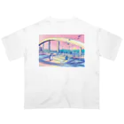 Saigetsuの【冒険の帰り】/長崎の風景 オーバーサイズTシャツ