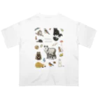 ちなきのこのForest Animal オーバーサイズTシャツ