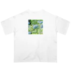 蛍石のhydrangeas Oversized T-Shirt