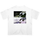 蛍石のhydrangeas Oversized T-Shirt