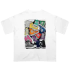 naru--sのカラフルスニーカー Oversized T-Shirt