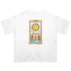 月神メイネのマルセイユ版　ちびキャラ太陽 オーバーサイズTシャツ