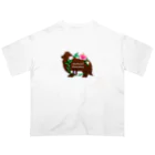 onehappinessのシェルティ　ハイビスカス　onehappiness Oversized T-Shirt