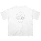 さのみきひとショップのBroken glasses オーバーサイズTシャツ