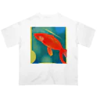 Danke Shoot Coffeeの流星金魚 Oversized T-Shirt