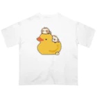 ただのなまけものの隊長といっしょ オーバーサイズTシャツ