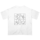 たろう(な気分)屋さんのhand and hand Oversized T-Shirt