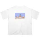 おじき🐧🔪のたまごとごはんでつくった料理 Oversized T-Shirt