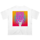 Logic RockStar のFEEL THE MUSIC オーバーサイズTシャツ