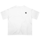 リクライブ公式の2023SS／Rブラックロゴ Oversized T-Shirt