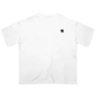 リクライブ公式の2023SS／Rブラックロゴ オーバーサイズTシャツ