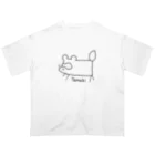 PIKA025のたぬき オーバーサイズTシャツ