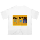 ウサユニの宇宙を漂うUSAGI  オーバーサイズTシャツ