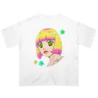 303companyのデジタルイラスト女の子 オーバーサイズTシャツ