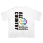 クラーケンデザインのオールカントリー オーバーサイズTシャツ