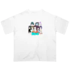 ¥anagawa Recordsのムルアイ画伯のうみのてメンバーイラスト Oversized T-Shirt