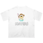 おもちまるの夏のゆるい犬 オーバーサイズTシャツ