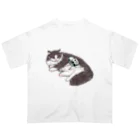 ばろうずのオブジェクト「猫」 オーバーサイズTシャツ