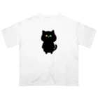 ネムうまるの黒猫 しじみさん Oversized T-Shirt