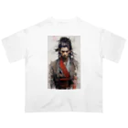 News US Suzuri Storeの侍 サムライアート 其の壱 Oversized T-Shirt