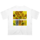 art-Laboのゴッホ 【世界の名画】 ひまわり ポスト印象派 絵画 美術 art Oversized T-Shirt