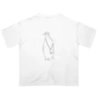 ポップトーンの休日ペンギン Oversized T-Shirt