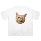 にゃんまにあのやんのか猫 オーバーサイズTシャツ