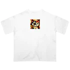 T2 Mysterious Painter's ShopのMysterious Cat オーバーサイズTシャツ