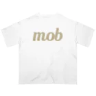 7knotのmobベージュ オーバーサイズTシャツ
