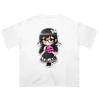 Jimiko Maiden (ジミコメイデン)の【Jimiko Maiden】おすましメイド2 Oversized T-Shirt