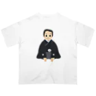 Mashiro2023の紋付袴の花婿 Oversized T-Shirt