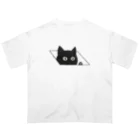 Q spaceのはことねこ オーバーサイズTシャツ