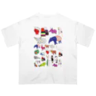ennakonomaのb級アニマル Oversized T-Shirt