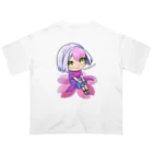 #とちぎけんV25 Official Shopのさくらの桜に乗ってみる？シリーズ Oversized T-Shirt