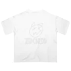 ZUCHIO BRANDのZUCHIO×Zucheey 猫蹴り君 ホワイトロゴ Oversized T-Shirt