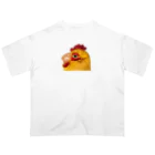 とっしー 噂音トシの鶏 Chikin オーバーサイズTシャツ