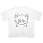 躯ヶ淵ムニコ@ぬいぐるい系ばぶにくVのトナカイ(？) オーバーサイズTシャツ