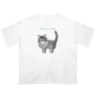 soraのノルウェージャンフォレストキャットのノエル Oversized T-Shirt