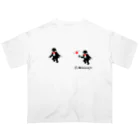 momolove のふたりで髭ダンス Oversized T-Shirt