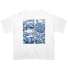 MizuHaruのBlue sea オーバーサイズTシャツ