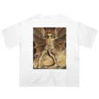 世界美術商店の巨大な赤い龍と太陽を着た女 / Great Red Dragon and the Woman Clothed with the Sun Oversized T-Shirt