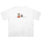 🌺ebitama(えびたま)🦐のおじぞうポップアップトースター オーバーサイズTシャツ