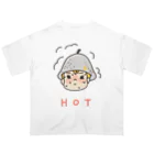 HAMATAKE MutsukoのHOT_sauna オーバーサイズTシャツ