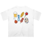 ゆちのへやの夏祭り・縁日セットイラスト Oversized T-Shirt