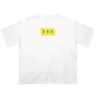 ドットデザインのパジャドットのピクセルクリームソーダ Oversized T-Shirt